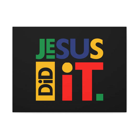 Scripture Sign Jesus Did It Acts 4:10-12 KJV Christian Wall Art Bible Verse Pri